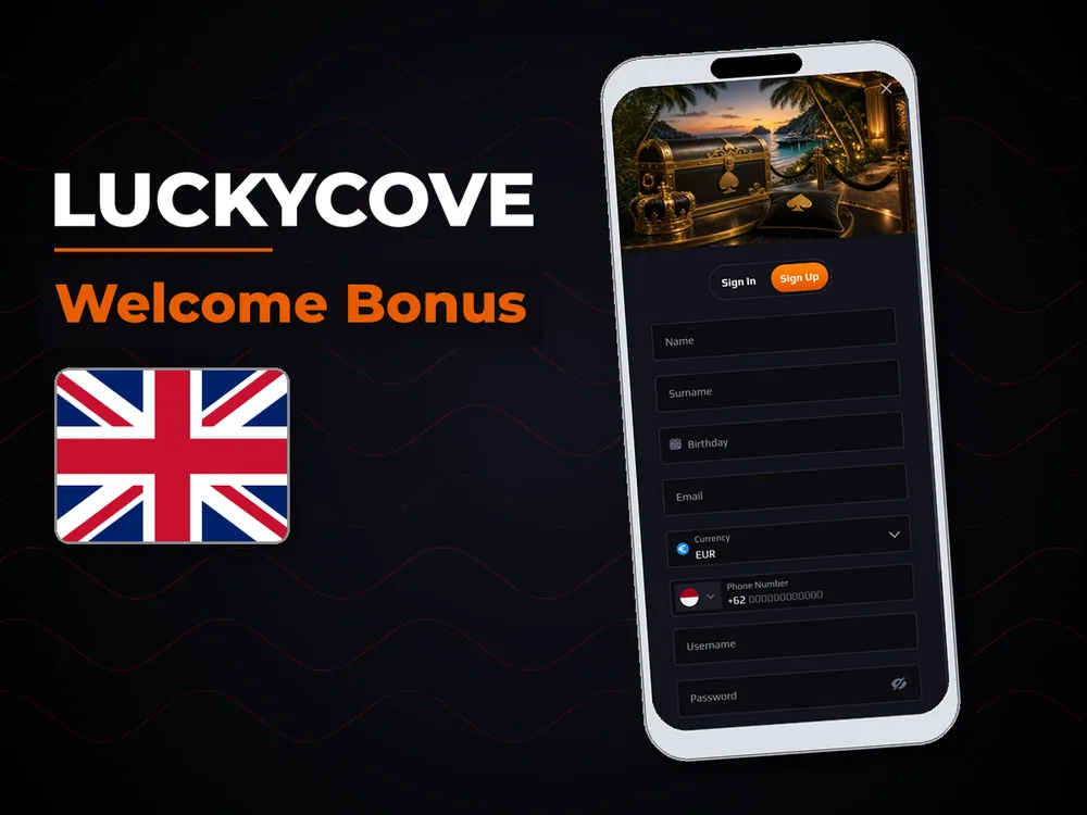 Luckycove - Welcome Bonus