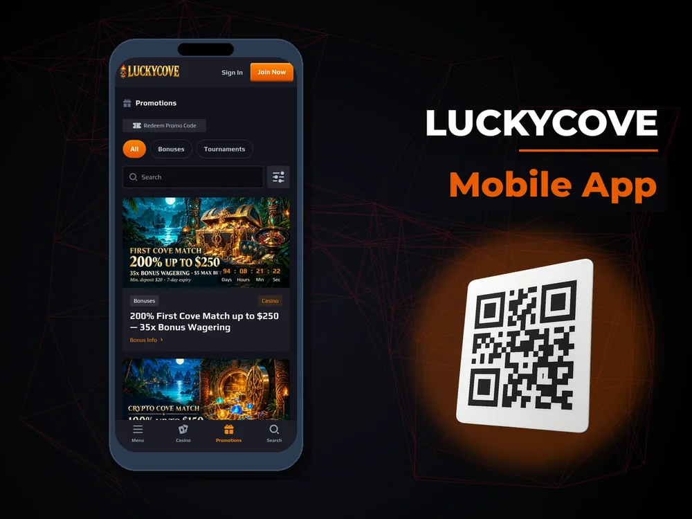 Luckycove - Mobile App