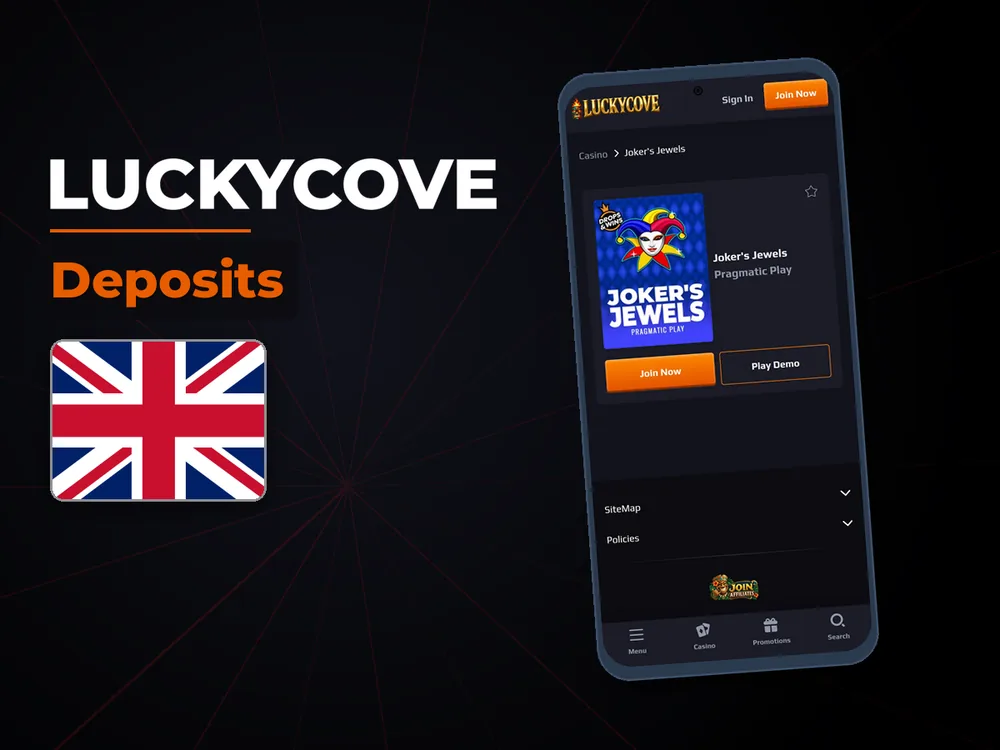 Luckycove - Deposits
